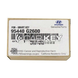Hyundai IONIQ 2020 Original Smart Remote Key 3 Tasten 433 MHz 95440-G2600