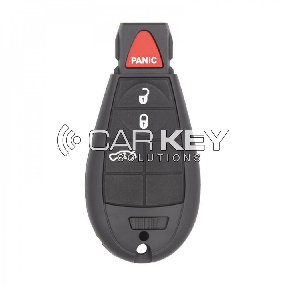 Jeep Dodge Chrysler Fobik Funkschlüssel 3+1 Tasten Limousine Kofferraum Knopftyp FCC ID: M3N5WY783X - IYZ-C01C