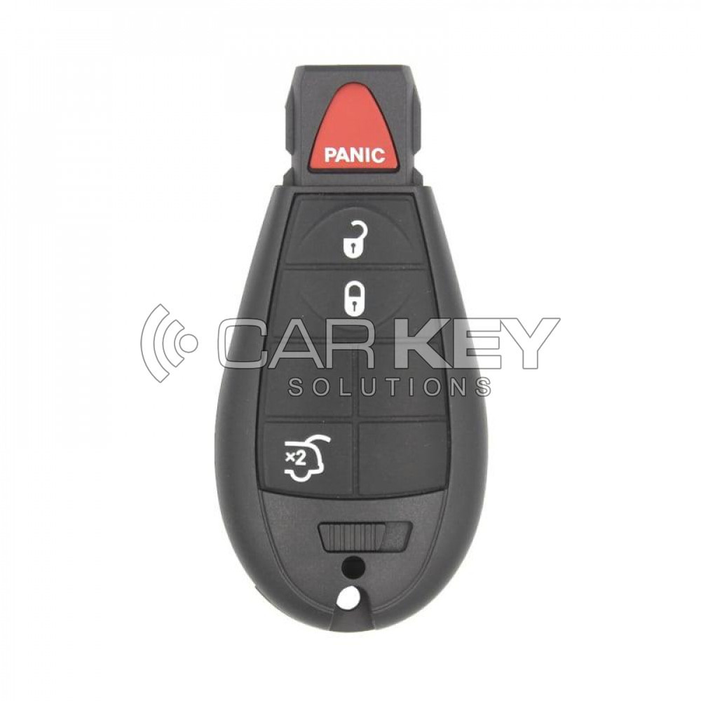 Jeep Dodge Chrysler Fobik Funkschlüssel 3+1 Tasten SUV Kofferraum Knopftyp 433MHz FCC ID: M3N5WY783X - IYZ-C01C