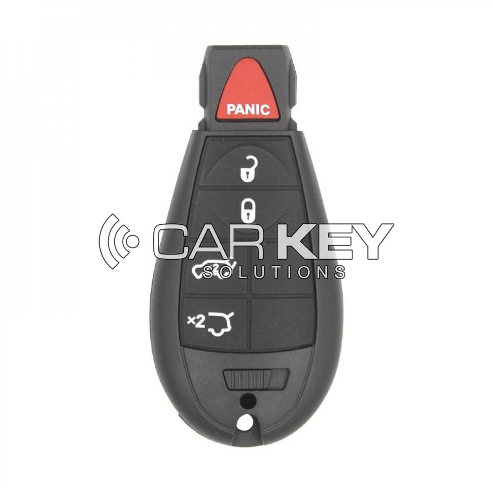 Jeep Dodge Chrysler Fobik Funkschlüssel 4 + 1 Taste 433 MHz Kofferraumtastentyp FCC ID: M3N5WY783X / IYZ-C01C