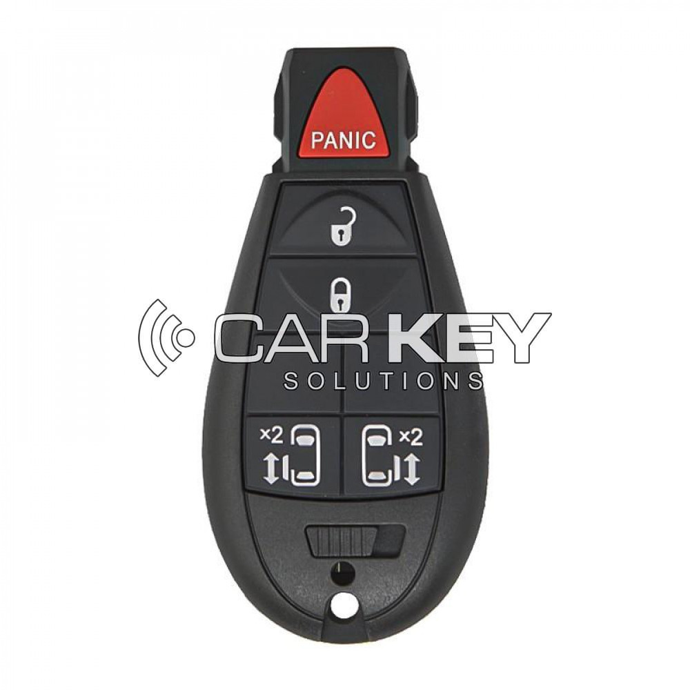 Jeep Dodge Chrysler Fobik Funkschlüssel 4+1 Tasten Seitentüren Tastentyp HITAG 2 - ID46 -PCF7941 433MHz FCC ID: IYZ-C01C