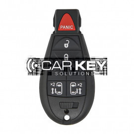 Jeep Dodge Chrysler Fobik Funkschlüssel 4+1 Tasten Seitentüren Tastentyp HITAG 2 - ID46 -PCF7941 433MHz FCC ID: IYZ-C01C