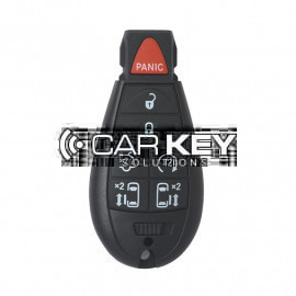 Jeep Dodge Chrysler Fobik Funkschlüssel 6 + 1 Tasten 433MHz HITAG 2 - ID46 -PCF7941 Transponder