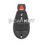 Jeep Dodge Chrysler Fobik Proximity Remote Key 2+1 Buttons 433 MHz