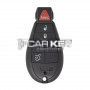 Jeep Grand Cherokee 2011–2013 Fobik Proximity Remote Key 3+1 Button PCF7945 Transponder