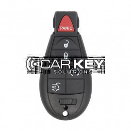 Jeep Grand Cherokee 2011–2013 Fobik Proximity Remote Key 4+1 Button PCF7945 Transponder only.