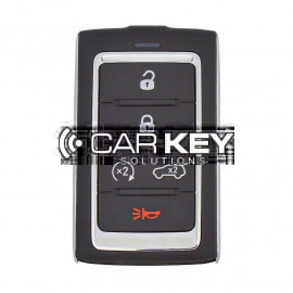 Jeep Grand Wagoneer 2022-2023 Smart-Fernschlüssel 4+1 Tasten 433MHz 68377534AB / 68469565AA