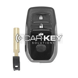KeyDiy KD TB01-3 Toyota Lexus Universal Smart Remote Key 3 Tasten mit 8A Transponder