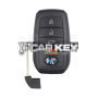 KeyDiy KD TB01-4 Toyota Lexus Universal Smart Remote Key 3+1 Tasten mit 8A Transponder
