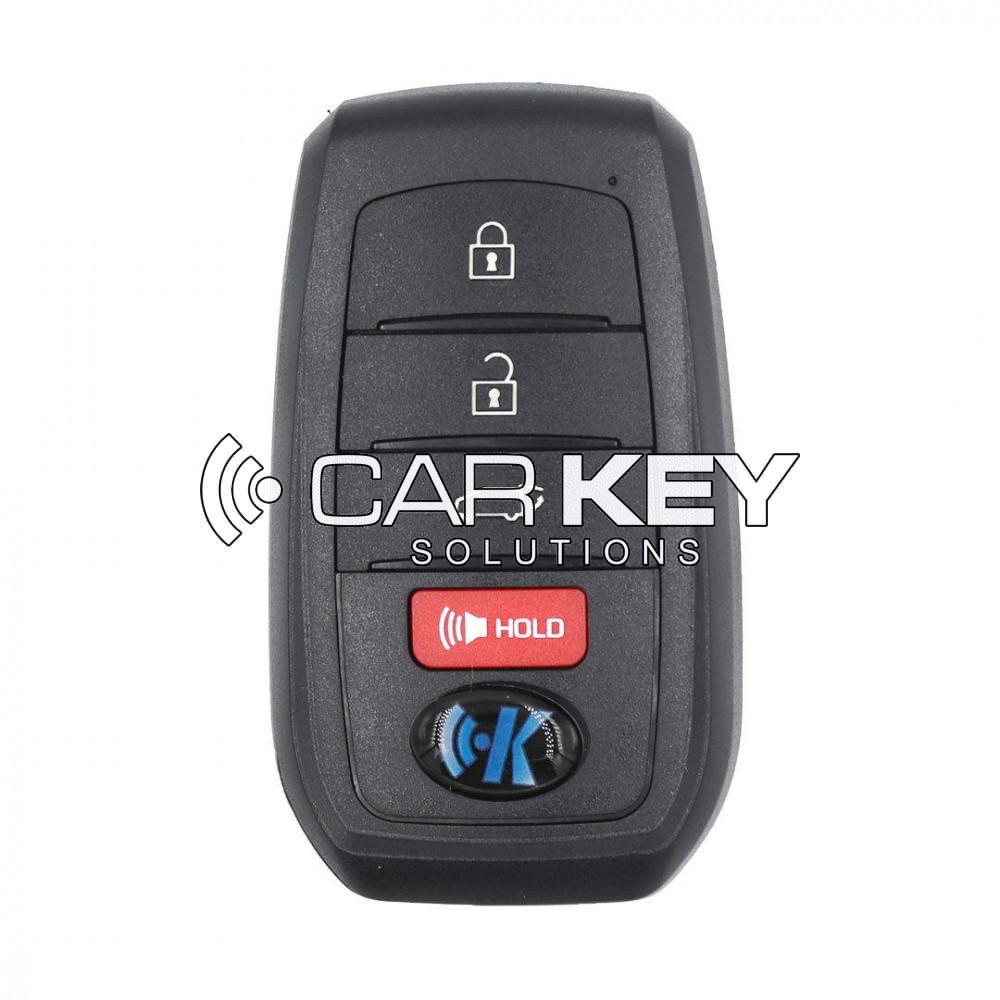 KeyDiy KD TB01-4 Toyota Lexus Universal Smart Remote Key 3+1 Tasten mit 8A Transponder