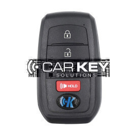 KeyDiy KD TB01-4 Toyota Lexus Universal Smart Remote Key 3+1 Tasten mit 8A Transponder