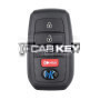 KeyDiy KD TB01-4 Toyota Lexus Universal Smart Remote Key 3+1 Tasten mit 8A Transponder