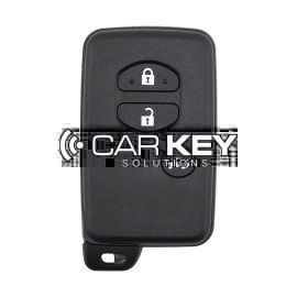 KeyDiy KD Toyota Universal Smart Remote Key 3 Tasten mit schwarzem Schlüsselgehäuse TDB03-3