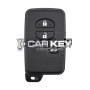 KeyDiy KD Toyota Universal Smart Remote Key 3 Tasten mit schwarzem Schlüsselgehäuse TDB03-3