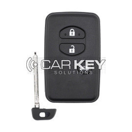 KeyDiy KD Toyota Universal Smart Remote Key 3 Tasten mit schwarzem Schlüsselgehäuse TDB03-3