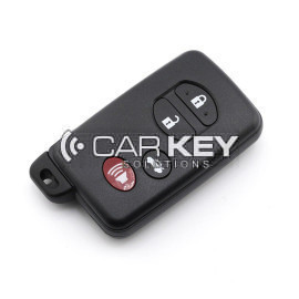 KeyDiy KD Toyota Universal Smart Remote Key 3+1 Tasten mit schwarzem Schlüsselgehäuse TDB03-4