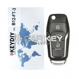 Keydiy KD Universal Flip Funkschlüssel 3 Tasten Ford Typ B12-3