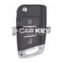 Keydiy KD Universal Flip Funkschlüssel 3 Tasten VW MQB Typ B15