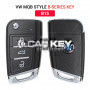 Keydiy KD Universal Flip Funkschlüssel 3 Tasten VW MQB Typ B15