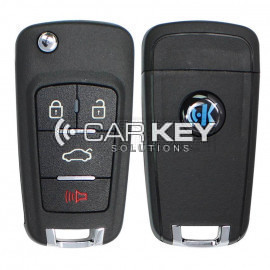 Keydiy KD Universal Flip Funkschlüssel 3+1 Tasten Chevrolet Typ NB18