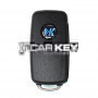 Keydiy KD Universal Flip Remote 3 Tasten Volkswagen Typ B08-3