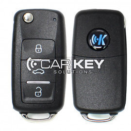 Keydiy KD Universal Flip Remote 3 Tasten Volkswagen Typ B08-3