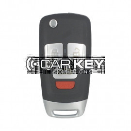 Keydiy KD Universal Flip Remote 3+1 Tasten Audi Typ NB27-3+1 PCF