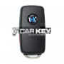 Keydiy KD Universal Flip Remote 3+1 Tasten Volkswagen Typ B08-3+1