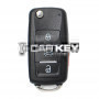 Keydiy KD Universal Flip Remote 3+1 Tasten Volkswagen Typ B08-3+1