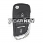 Keydiy KD Universal Flip Remote Key 2 Tasten PSA Typ NB11-2 PCF
