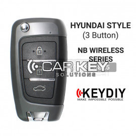 Keydiy KD Universal Flip Remote Key 3 Tasten Hyundai Typ NB25 PCF