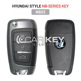 Keydiy KD Universal Flip Remote Key 3 Tasten Hyundai Typ NB25 PCF
