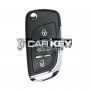 Keydiy KD Universal Flip Remote Key 3 Tasten PSA Typ NB11 PCF