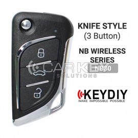 KeyDiy KD Universal Flip Remote Key 3 Tasten Typ NB30