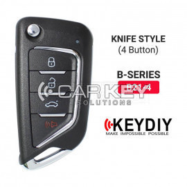 KeyDiy KD Universal Flip Remote Key 3+1 Tasten Messer Typ B21-4