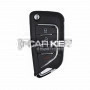KeyDiy KD Universal Flip Remote Key 3+1 Tasten Messer Typ B21-4