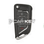 Keydiy KD Universal Flip Remote Key 3+1 Buttons Blade Type NB21-4