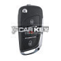 Keydiy KD Universal Klappschlüssel 2+1 Tasten Peugeot Typ B11-2+1