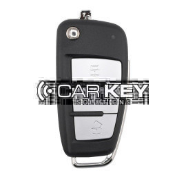 Keydiy KD Universal Klappschlüssel 3 Tasten Audi Typ B02