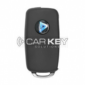 Keydiy KD Universal Klappschlüssel 3 Tasten Chrom Volkswagen Typ B01-3