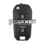 Keydiy KD Universal Klappschlüssel 3 Tasten Peugeot Typ B47-3
