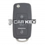 KeyDiy KD Universal Klappschlüssel 3 Tasten Volkswagen Typ NB08-3