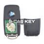 KeyDiy KD Universal Klappschlüssel 3 Tasten Volkswagen Typ NB08-3