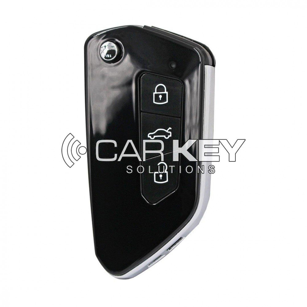 Keydiy KD Universal Klappschlüssel 3 Tasten VW Typ NB33