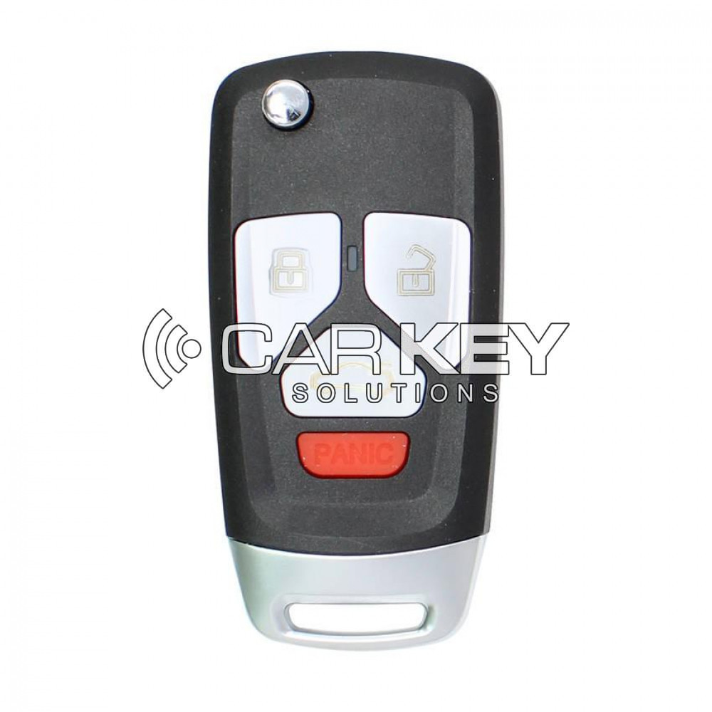 Keydiy KD Universal Klappschlüssel 3+1 Taste Audi Typ B27-3+1