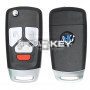Keydiy KD Universal Klappschlüssel 3+1 Taste Audi Typ B27-3+1