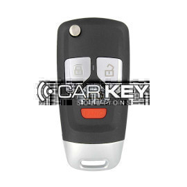 Keydiy KD Universal Klappschlüssel 3+1 Tasten Audi Typ B26-3+1