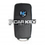 Keydiy KD Universal Klappschlüssel 3+1 Tasten Volkswagen Typ B01-3+1