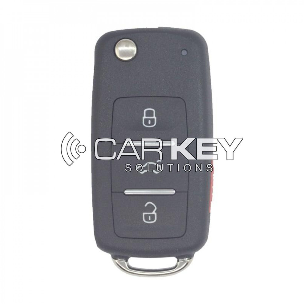 Keydiy KD Universal Klappschlüssel 3+1 Tasten Volkswagen Typ NB08-4 PCF