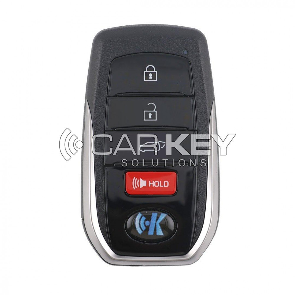 Keydiy KD Universal Smart Funkschlüssel 3+1 Tasten Toyota Typ TB01-4 (glänzend)
